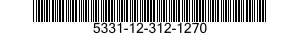 5331-12-312-1270 O-RING 5331123121270 123121270