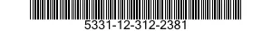 5331-12-312-2381 O-RING 5331123122381 123122381