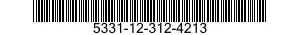 5331-12-312-4213 O-RING 5331123124213 123124213
