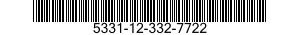 5331-12-332-7722 O-RING 5331123327722 123327722