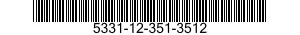 5331-12-351-3512 O-RING 5331123513512 123513512