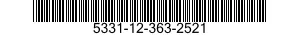 5331-12-363-2521 O-RING 5331123632521 123632521