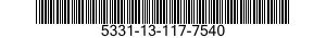 5331-13-117-7540 O-RING: 5331131177540 131177540