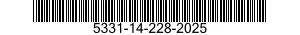 5331-14-228-2025 O-RING 5331142282025 142282025