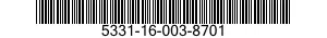 5331-16-003-8701 O-RING 5331160038701 160038701