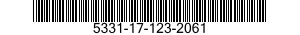 5331-17-123-2061 O-RING 5331171232061 171232061