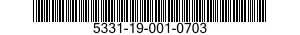 5331-19-001-0703 O-RING 5331190010703 190010703