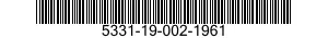5331-19-002-1961 O-RING 5331190021961 190021961