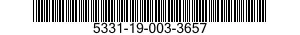 5331-19-003-3657 O-RING 5331190033657 190033657