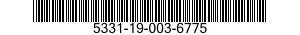 5331-19-003-6775 O-RING 5331190036775 190036775