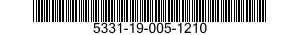 5331-19-005-1210 O-RING 5331190051210 190051210
