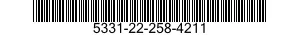 5331-22-258-4211 SEAL,NONMETALLIC ROUND SECTION 5331222584211 222584211