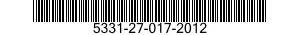 5331-27-017-2012 O-RING 5331270172012 270172012
