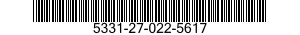 5331-27-022-5617 O-RING 5331270225617 270225617