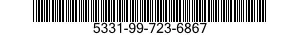 5331-99-723-6867 RING,SEALING,TOROID 5331997236867 997236867