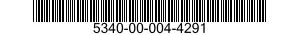 5340-00-004-4291 HINGE,ACCESS DOOR 5340000044291 000044291