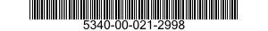 5340-00-021-2998 LATCH,RIM 5340000212998 000212998