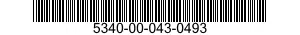5340-00-043-0493 BUTTON,PLUG 5340000430493 000430493