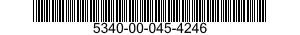 5340-00-045-4246 CLAMP,SYNCHRO 5340000454246 000454246