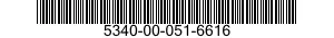 5340-00-051-6616 HANDLE,BOW 5340000516616 000516616