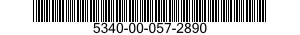 NSN 5340-00-057-2890 5340000572890 000572890 CLAMP,LOOP