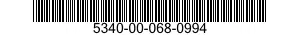 5340-00-068-0994 INSERT,SCREW THREAD 5340000680994 000680994
