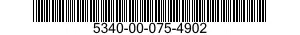5340-00-075-4902 BRACKET,ANGLE 5340000754902 000754902