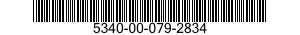 5340-00-079-2834 CASTER,SWIVEL 5340000792834 000792834