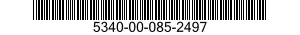 5340-00-085-2497 SLIDE SECTION,DRAWER,EXTENSION 5340000852497 000852497