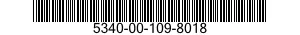 5340-00-109-8018 LOCKING PLATE,NUT AND BOLT 5340001098018 001098018
