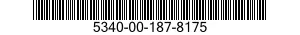 5340-00-187-8175 TURNBUCKLE 5340001878175 001878175