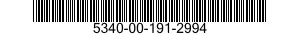 5340-00-191-2994 POST,ELECTRICAL-MECHANICAL EQUIPMENT 5340001912994 001912994