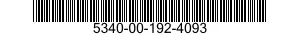5340-00-192-4093 LEAF,BUTT HINGE 5340001924093 001924093