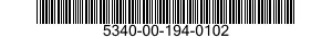 5340-00-194-0102 CLAMP,LOOP 5340001940102 001940102