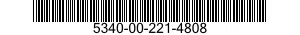 5340-00-221-4808 BRACKET,ANGLE 5340002214808 002214808