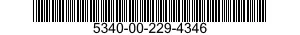 5340-00-229-4346 HINGE,BUTT 5340002294346 002294346