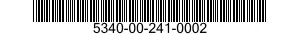 5340-00-241-0002 STRAP,WEBBING 5340002410002 002410002