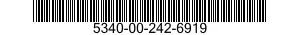5340-00-242-6919 HANDLE,DOOR 5340002426919 002426919