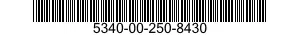 5340-00-250-8430 CLAMP,LOOP 5340002508430 002508430