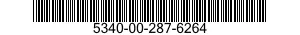 5340-00-287-6264 HINGE,ACCESS DOOR 5340002876264 002876264