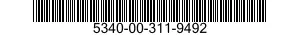 5340-00-311-9492 KEY BLANK 5340003119492 003119492