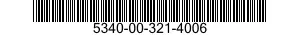 5340-00-321-4006 PATCH,MECHANICAL,RIGIDSURFACE 5340003214006 003214006