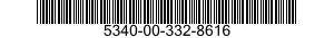 5340-00-332-8616 POST,ELECTRICAL-MECHANICAL EQUIPMENT 5340003328616 003328616