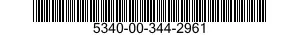 5340-00-344-2961 BRACKET,ANGLE 5340003442961 003442961