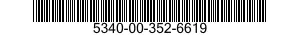 5340-00-352-6619 MOUNT,RESILIENT,GENERAL PURPOSE 5340003526619 003526619