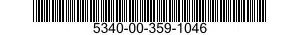 5340-00-359-1046 CLIP,SPRING TENSION 5340003591046 003591046
