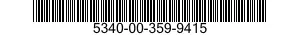 5340-00-359-9415 STRIKE,CATCH 5340003599415 003599415