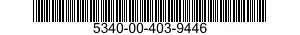 5340-00-403-9446 BRACKET,ANGLE 5340004039446 004039446