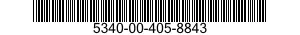 5340-00-405-8843 SLIDE SECTION,DRAWER,EXTENSION 5340004058843 004058843