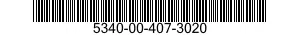 5340-00-407-3020 SLIDE SECTION,DRAWER,EXTENSION 5340004073020 004073020